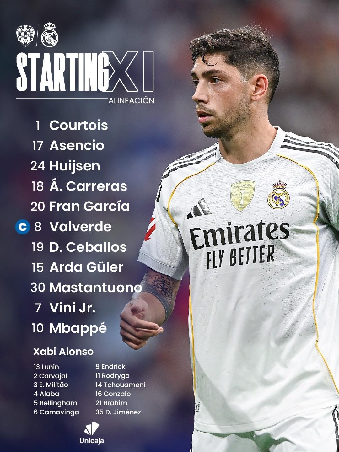 阵莱万特, 维尼修斯, 米利唐 阵莱万特, 维尼修斯, 米利唐